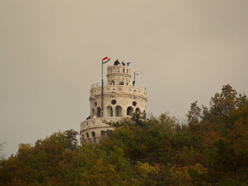 Rozhledna na Kleti s výhledem do kraje